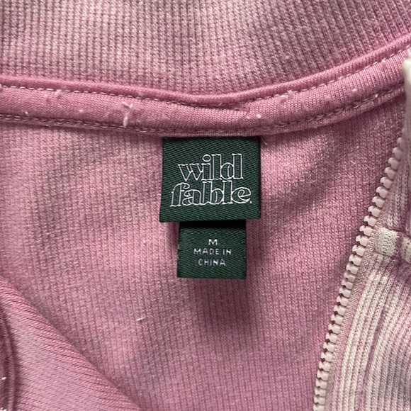 Pink wild fable long sleeve shirt size M - Picture 2 of 2